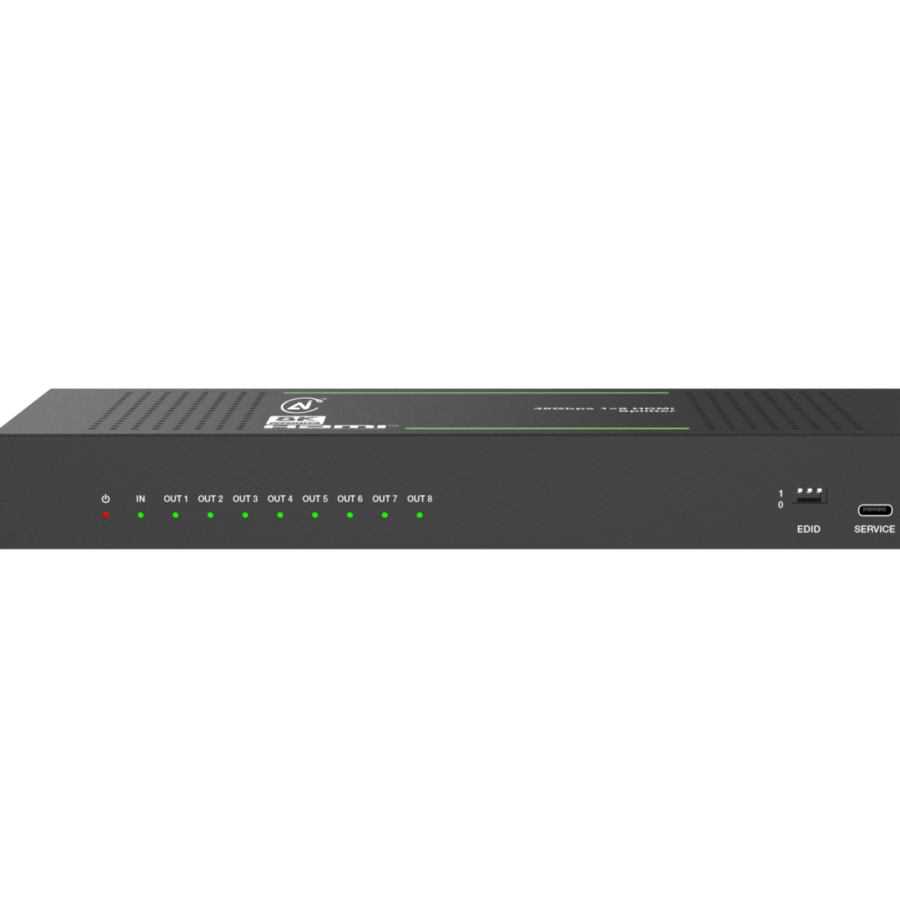 8K60 8Port HDMI Splitter with Auto Downscale