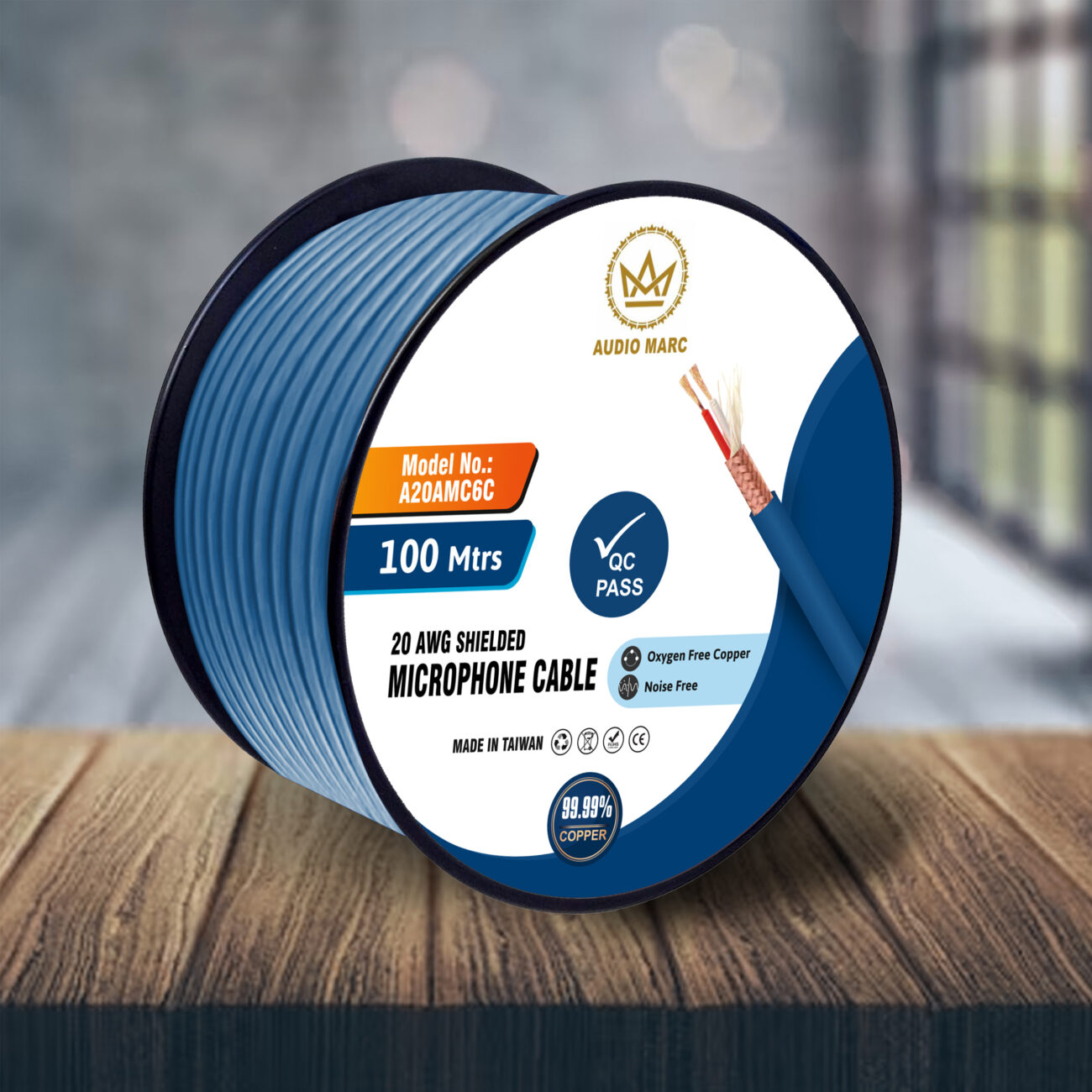 20AWG OFC Shielded Microphone Cable