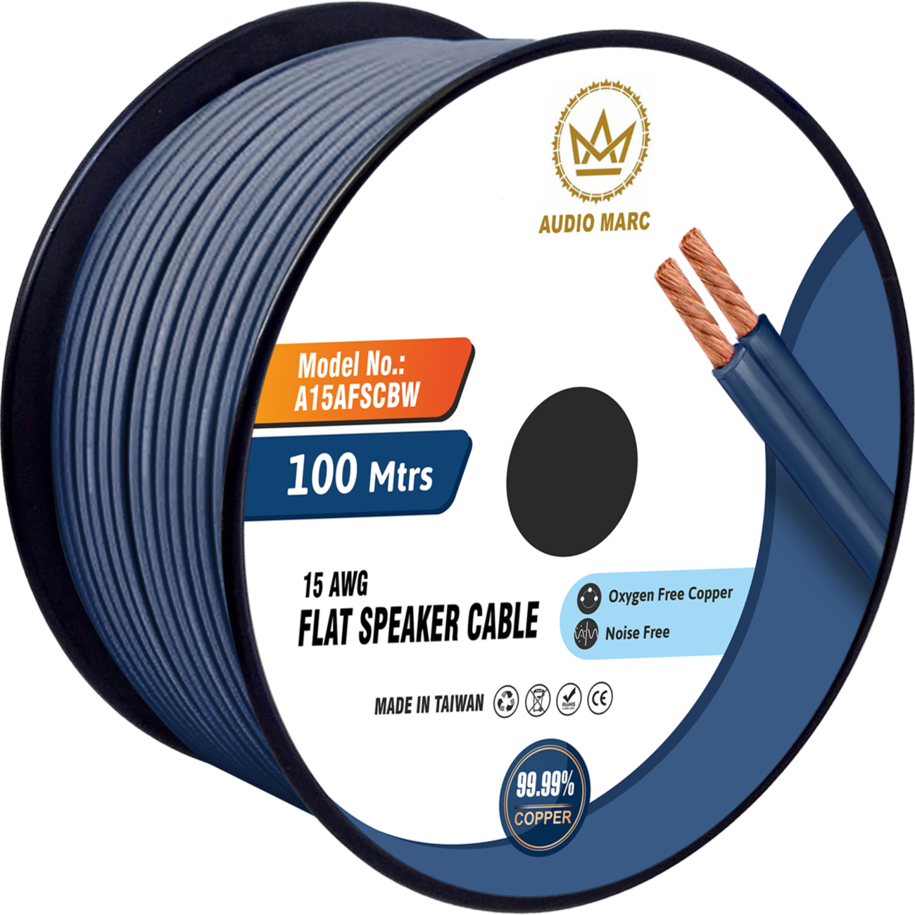 15AWG Flat Speaker Cable
